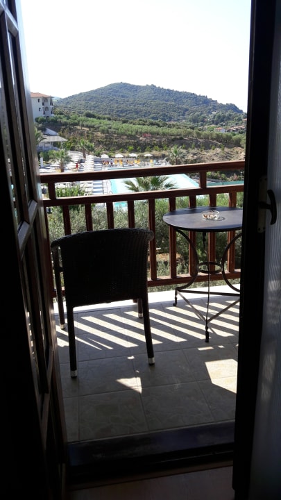 Ausblick Akrathos Beach Hotel