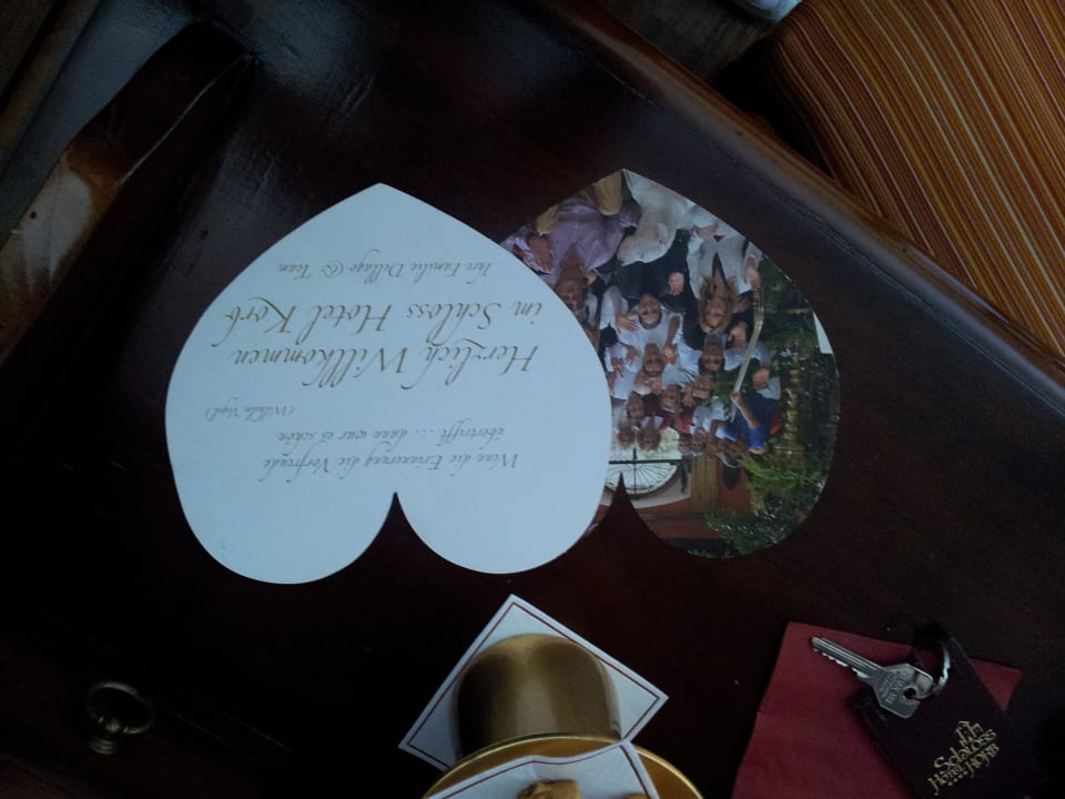 Herzlich Wilkommensgruß Schloss Hotel Korb