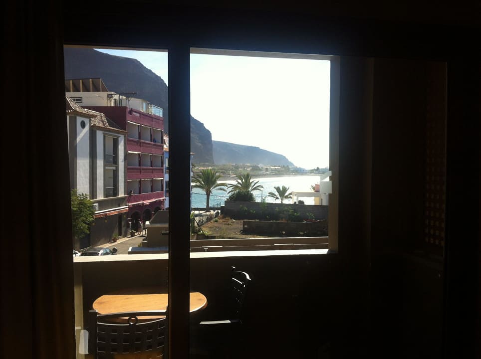 Blick auf den Balkon Hotel Playa Calera