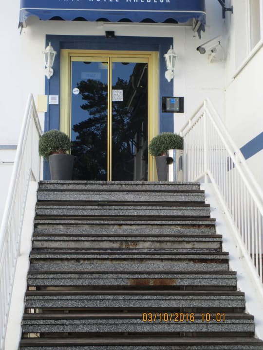 Hintereingang Strandhotel Ahlbeck