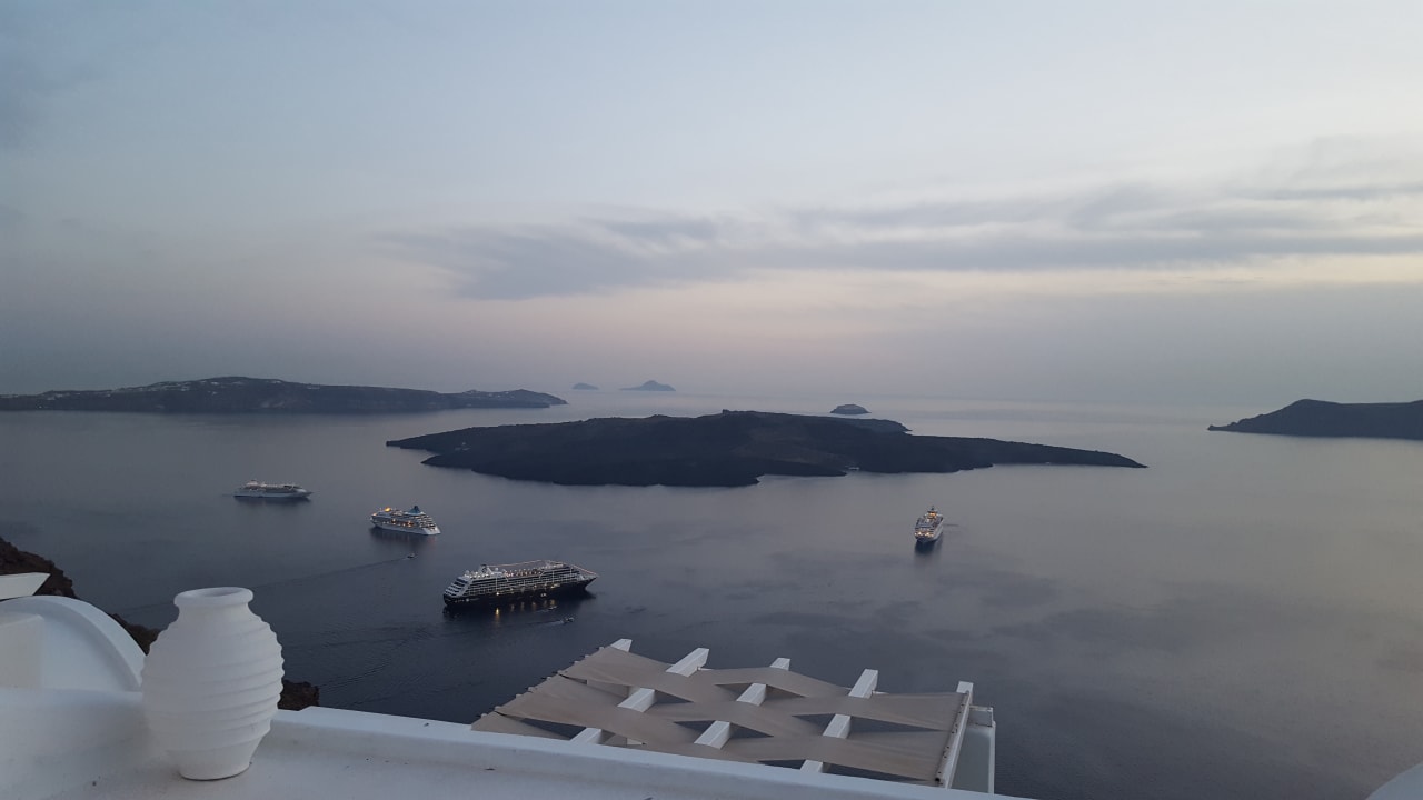 Ausblick Hotel Agali Houses