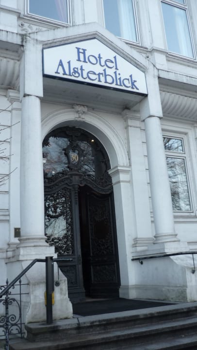 Hoteleingang Alsterblick Boutique Hotel