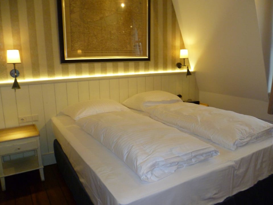 Schlafzimmer obere Etage Hotel Bell Rock Europa-Park