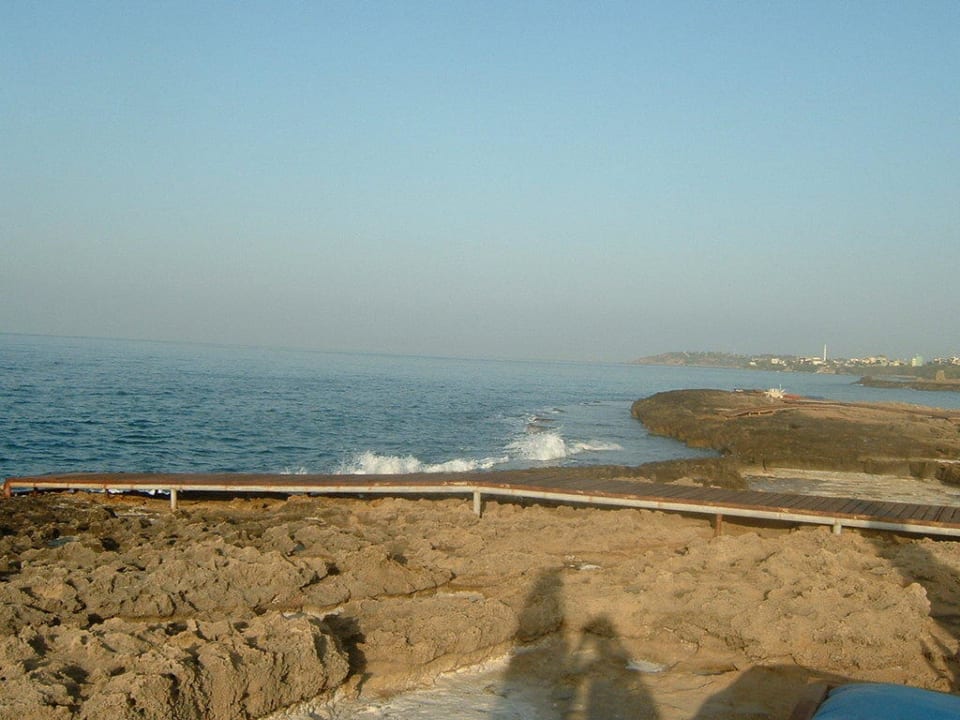 Gesteinsplatten am Strand Oz Hotels Incekum Beach