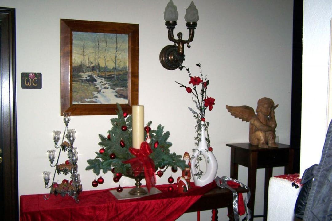 Bezaubernde weihnachtliche Dekoration Hotel Schloss Bredenfelde