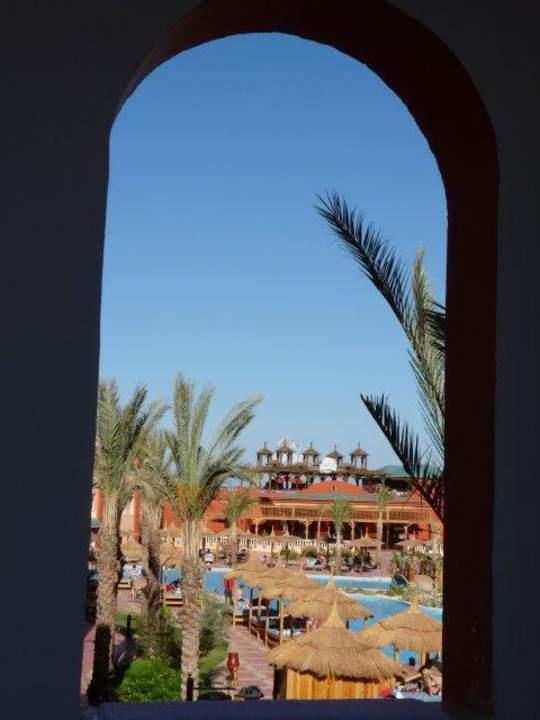 Aqua vista z balkonu Pickalbatros Aqua Vista Resort - Hurghada