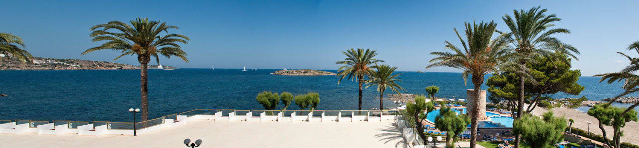 Blick vom Zimmer Hotel Torre del Mar