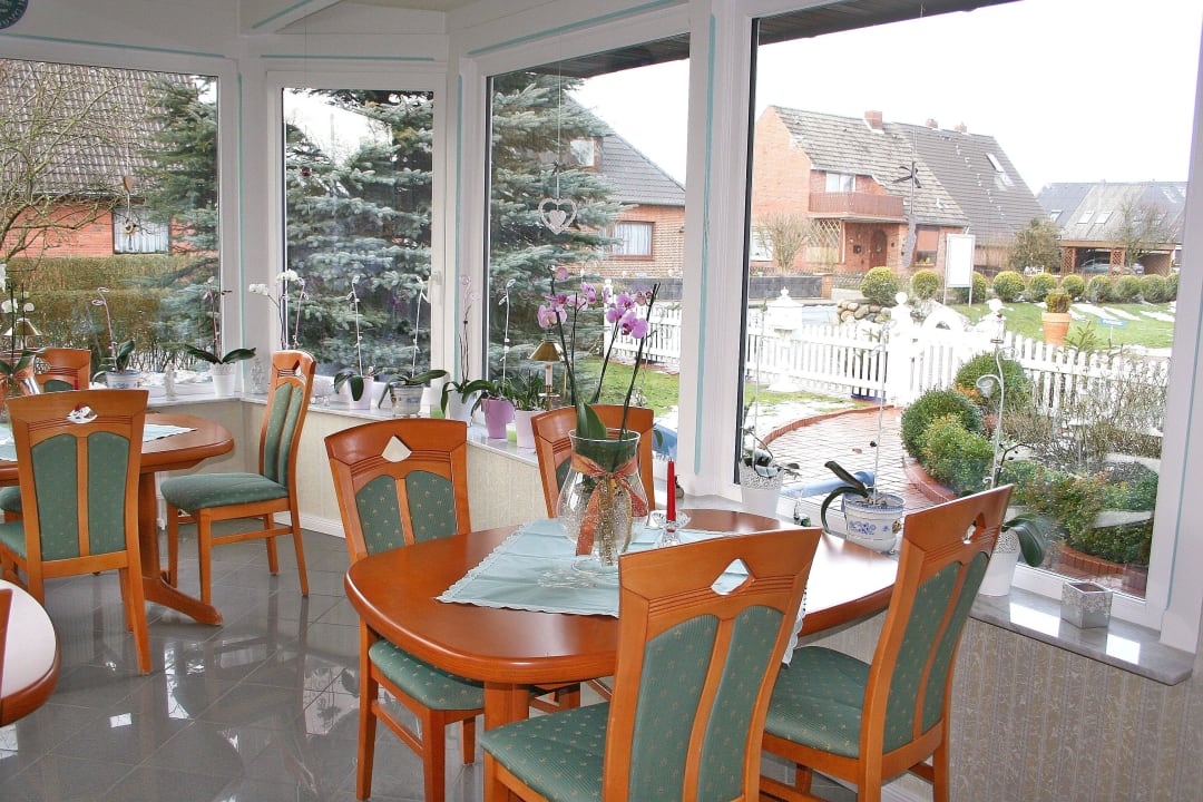 Frühstücksraum Gästehaus Wattenmeer