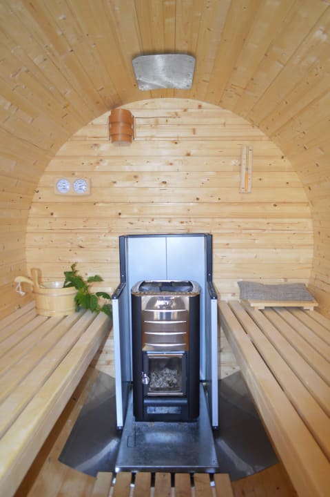 Holzofensauna Ferienanlage Gästehaus Siebert