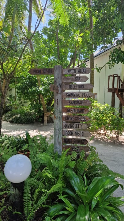 Gartenanlage Thulhagiri Island Resort