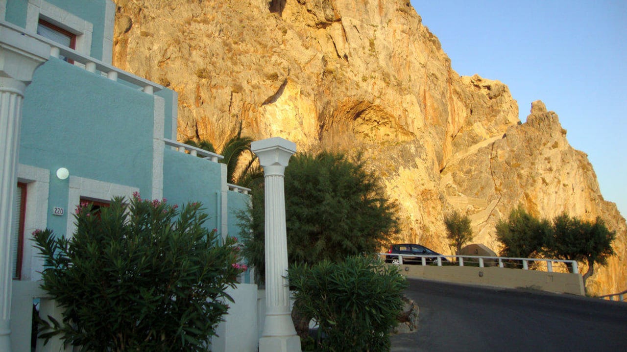 Moja kolumna i mój pokój Kalypso Cretan Village Sense Resort & Spa