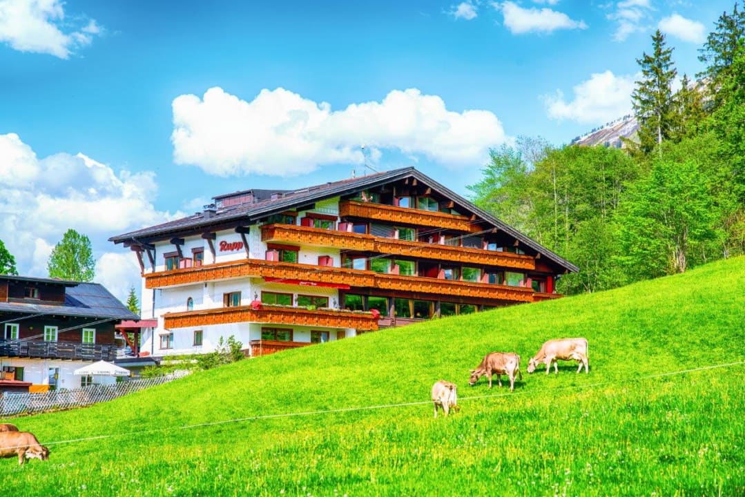 Außenansicht Ski- und Aktivhotel Almhof Rupp