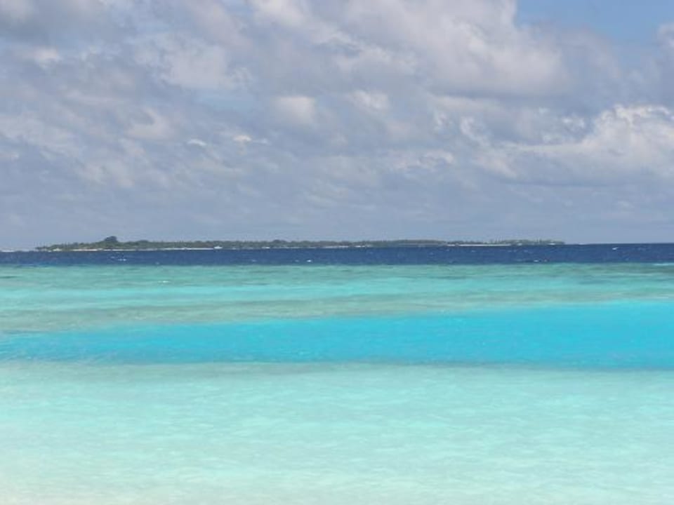 Kuramathi von der Ferne Kuramathi Maldives