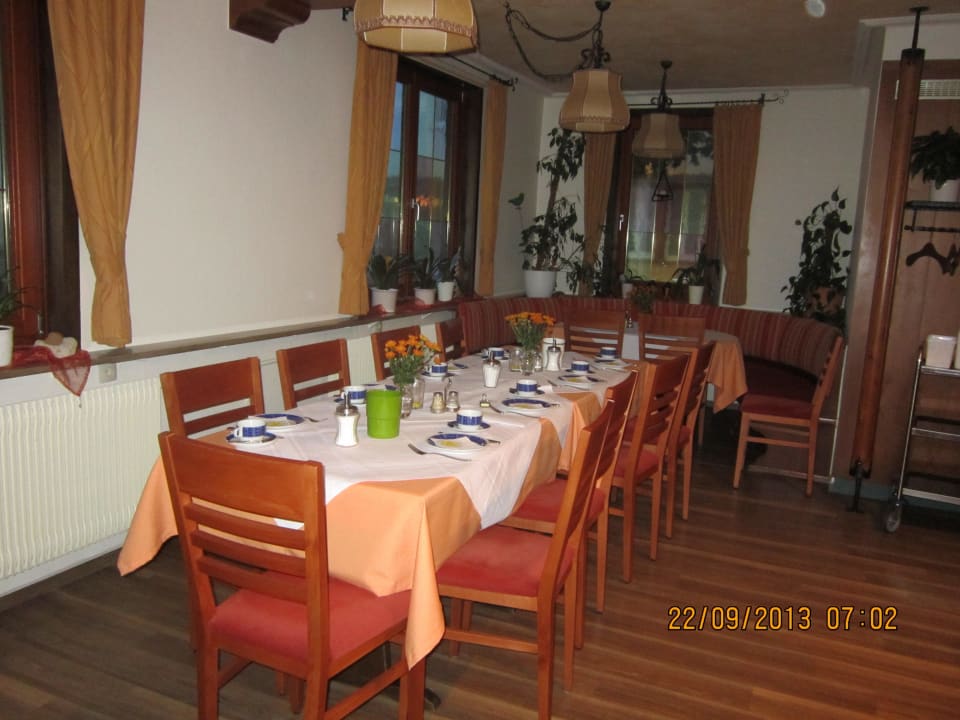 Gruppentisch Hotel Adler