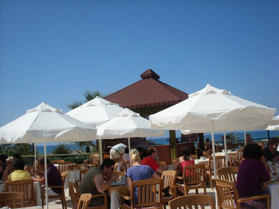 Außenterrasse Restaurant Paloma Oceana
