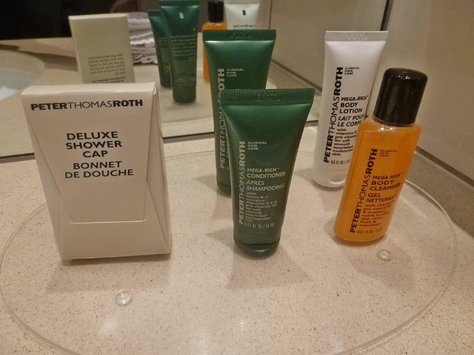 Produkte im Badezimmer Hilton Reykjavik Nordica