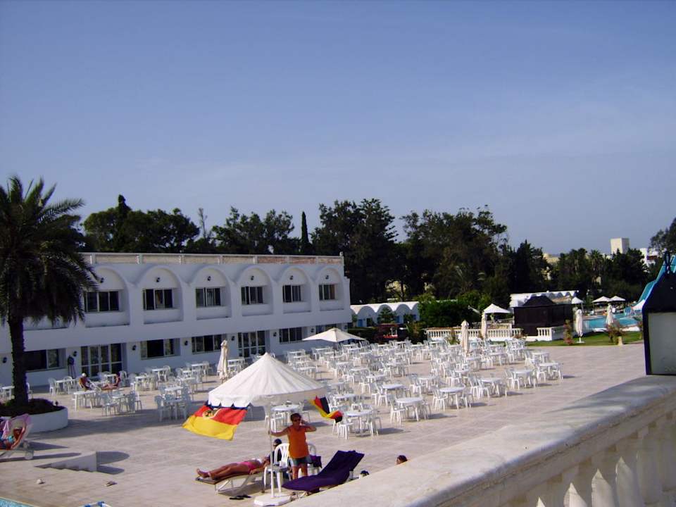 Blick von der Balustrade The Club Hammamet
