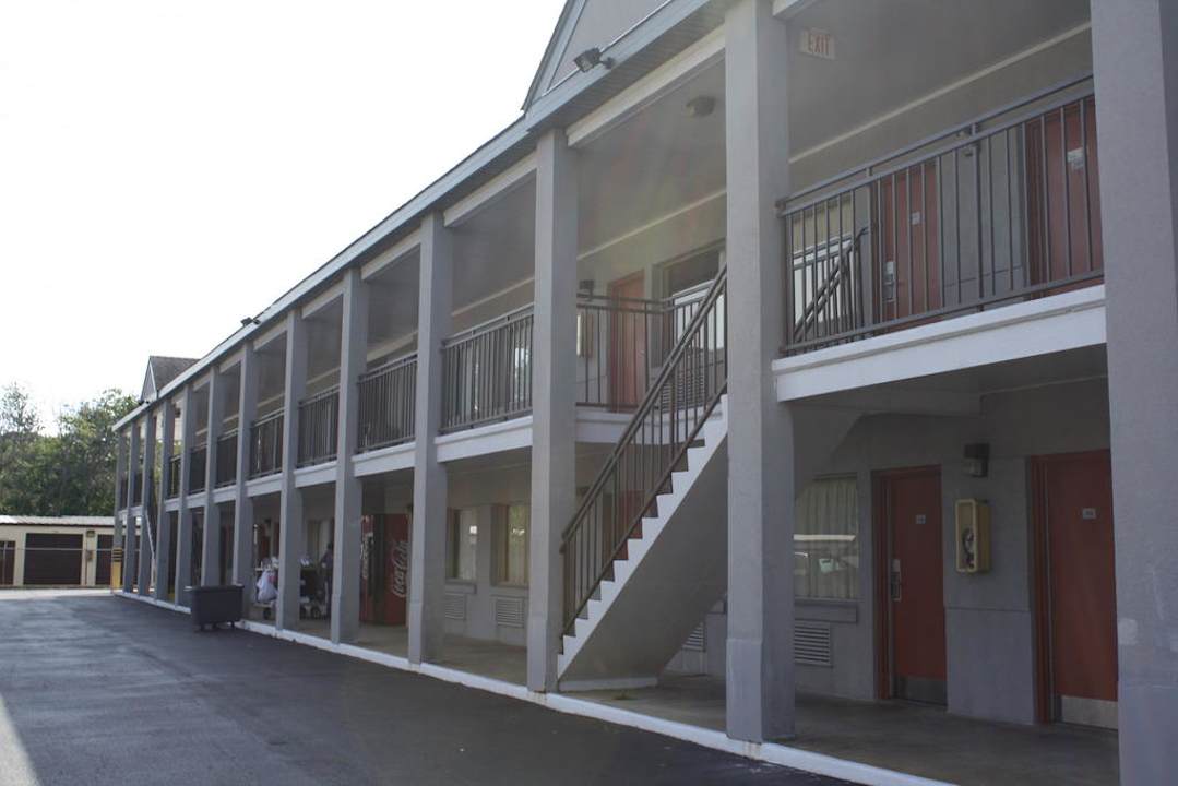 Außenansicht der Zimmer Hotel Howard Johnson Express Inn Virginia Beach