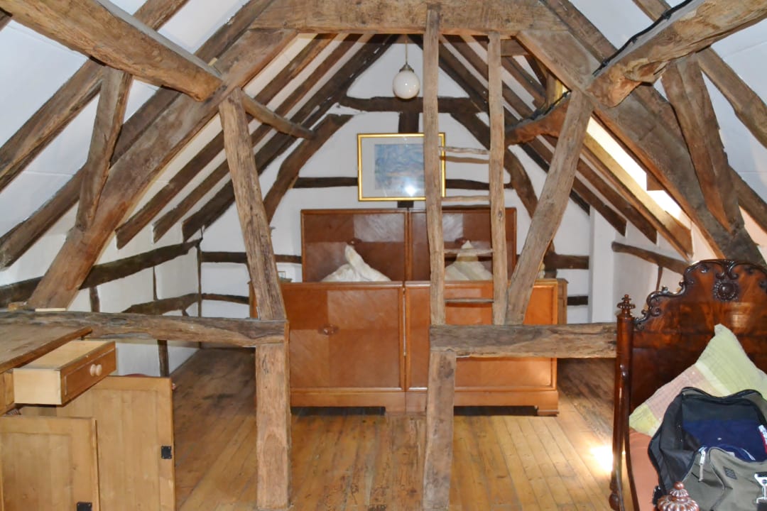 Das Schlafzimmer Eifel-Hotel Historische Wassermühle