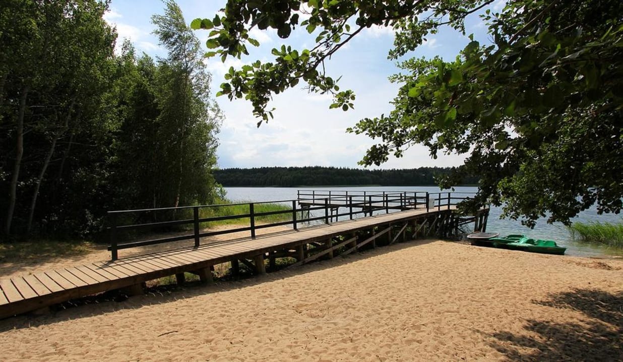 Strand, Bootsverleih Van der Valk Naturresort Drewitz