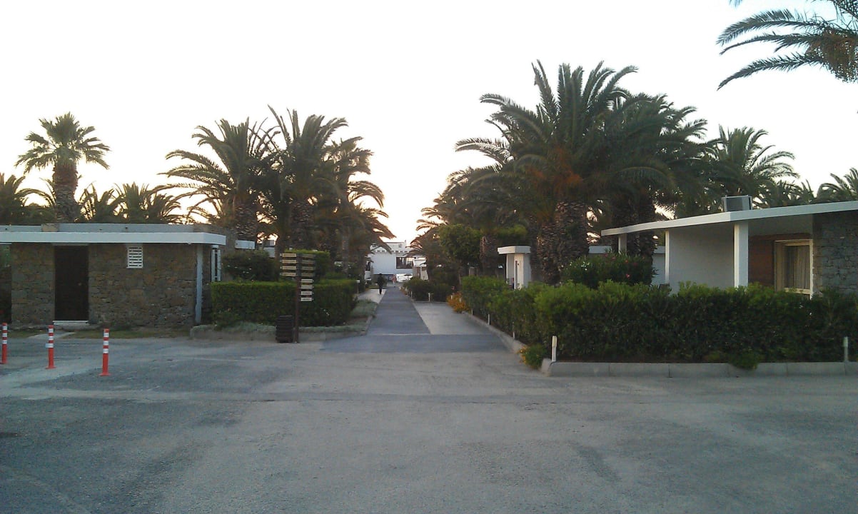 Von hier gehts zu den Bungalows Civitel Creta Beach