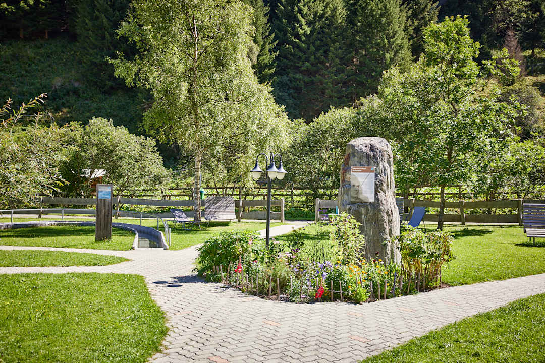 Gartenanlage Biohotel Stillebach