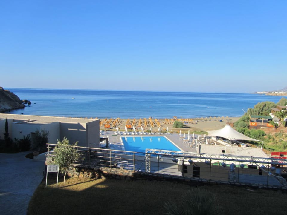 Strand morgens Atlantica Mikri Poli Crete