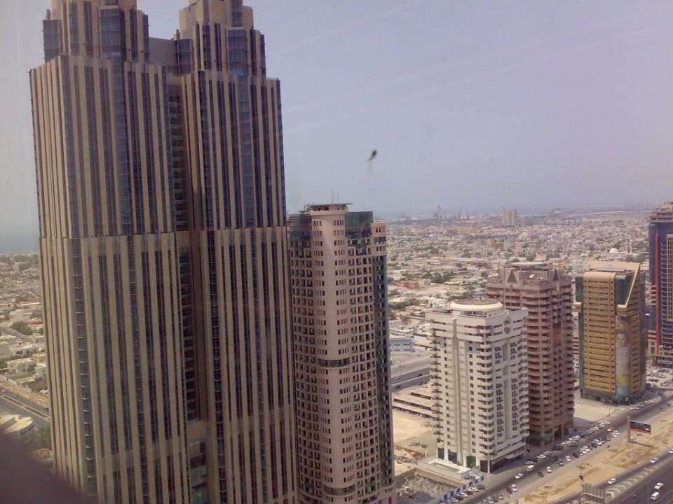 Blick aus dem Hotelzimmer Dusit Thani Dubai