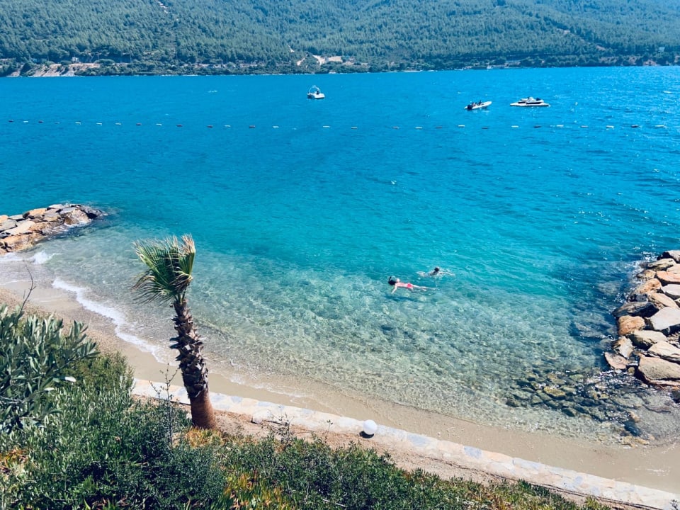 Strand La Blanche Island Bodrum