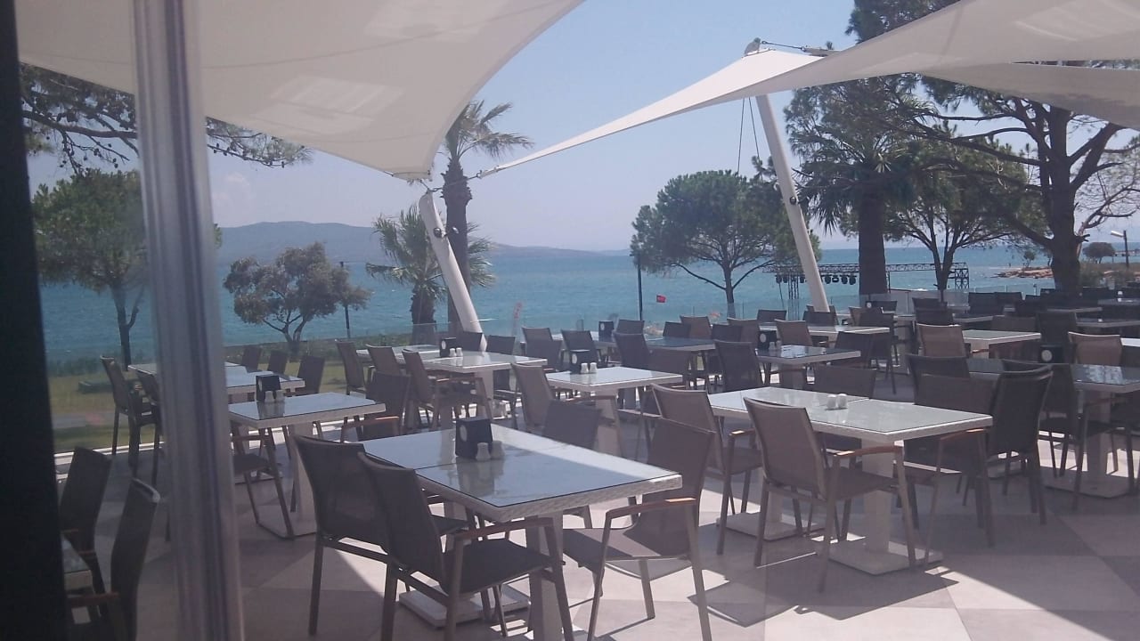 Restaurant Aussenbereich Duja Didim Hotel