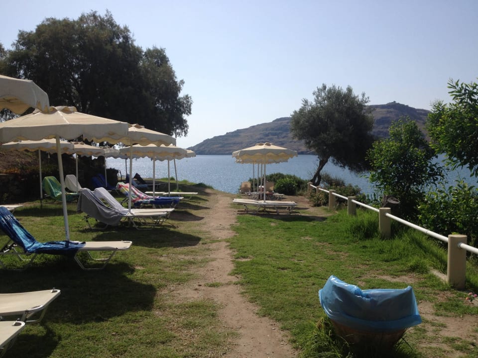 Wiese ober Strand Lindos Royal Resort
