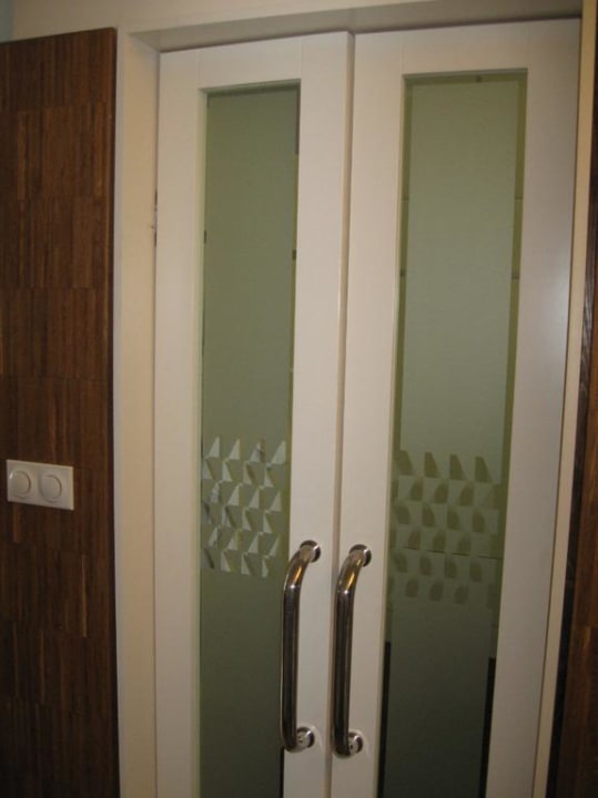 Drzwi do łazienki Hotel Three Crowns Prag