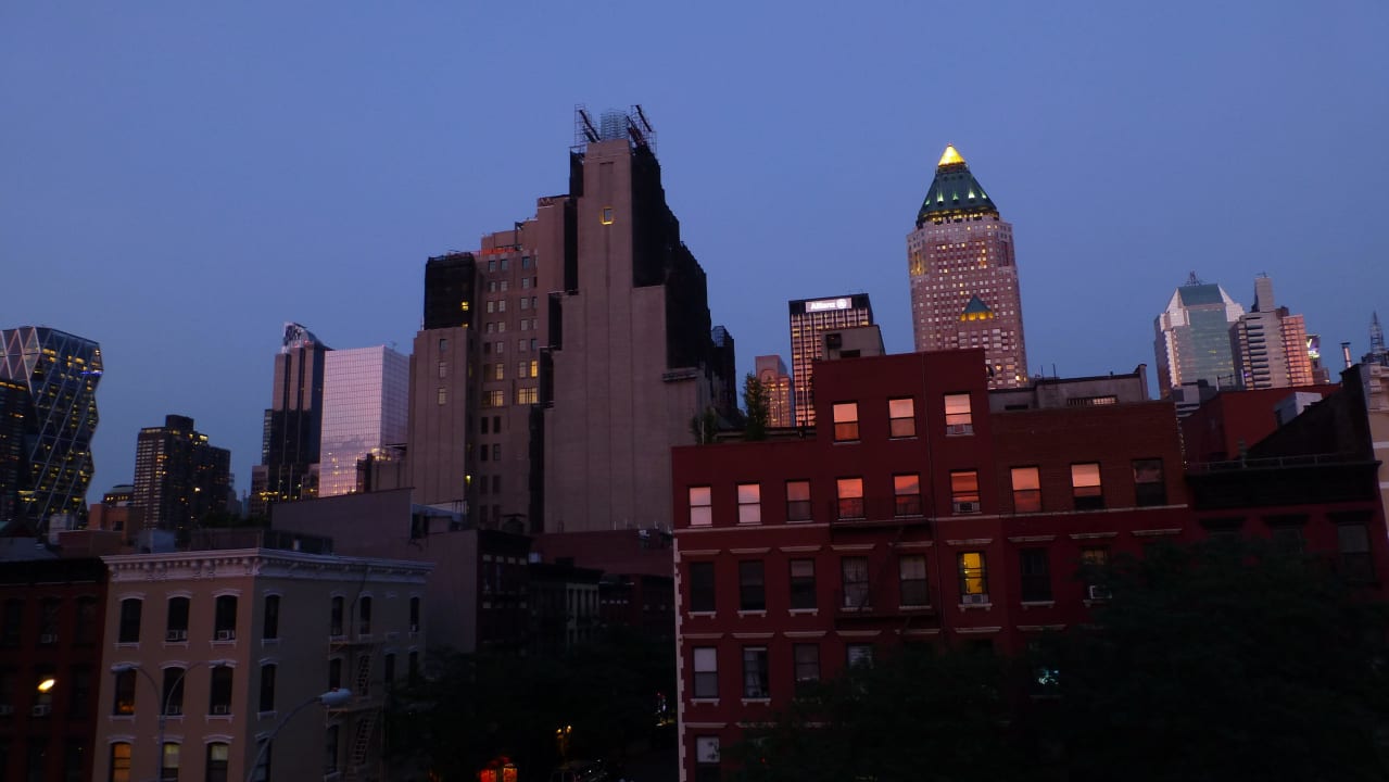Blick aus Zimmer 411 The Skyline Hotel New York