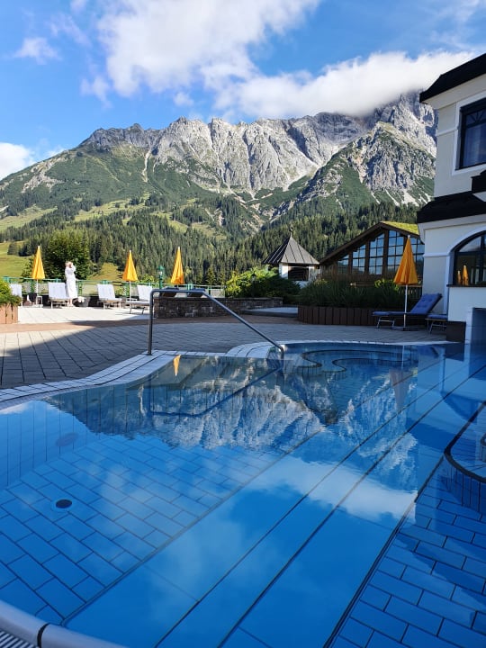 Pool Übergossene Alm Resort