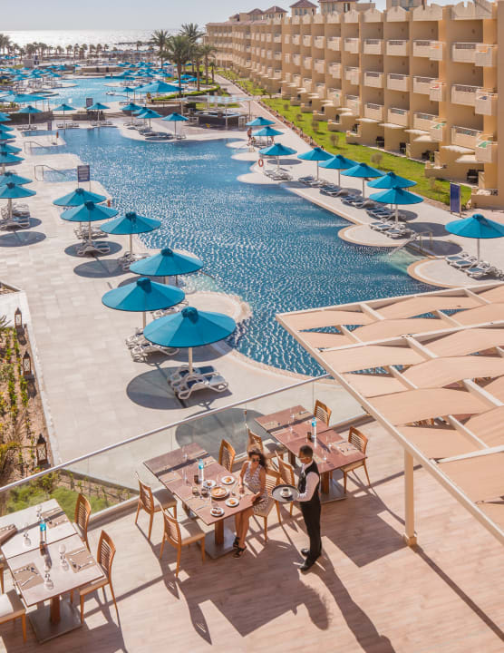 Ausblick Amwaj Beach Club Abu Soma Resort