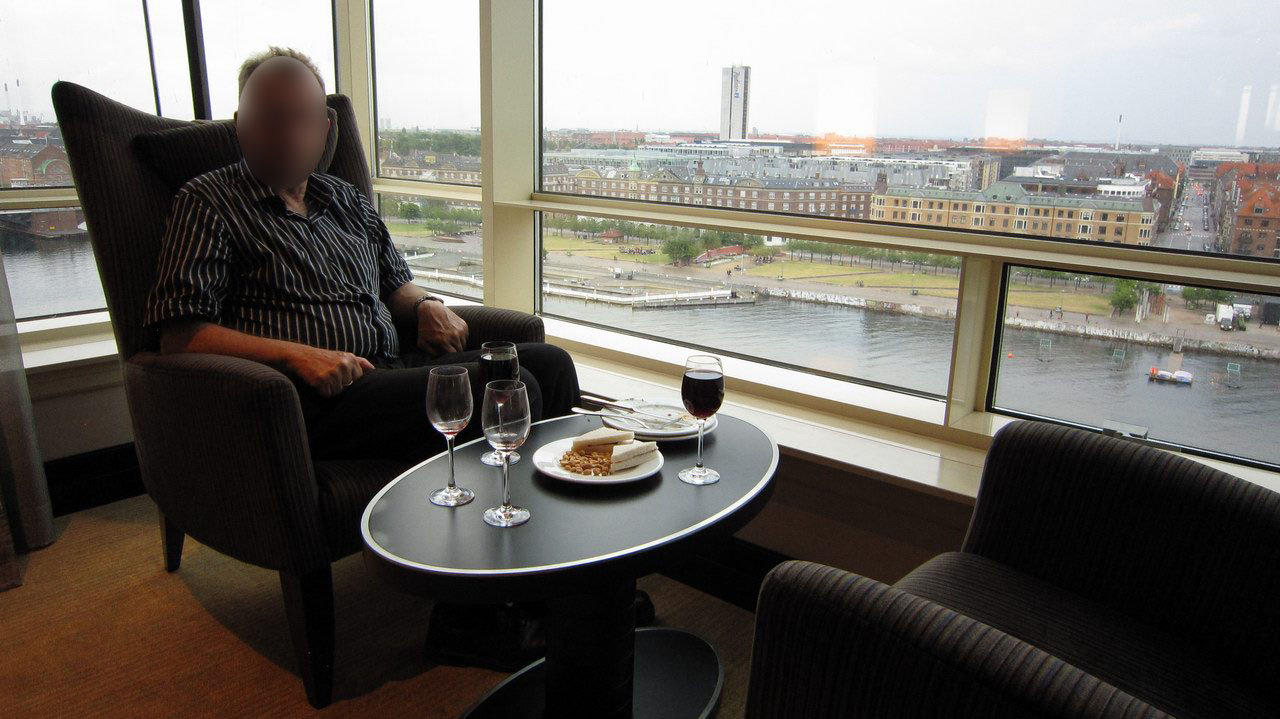 Executive lounge Copenhagen Marriott Hotel