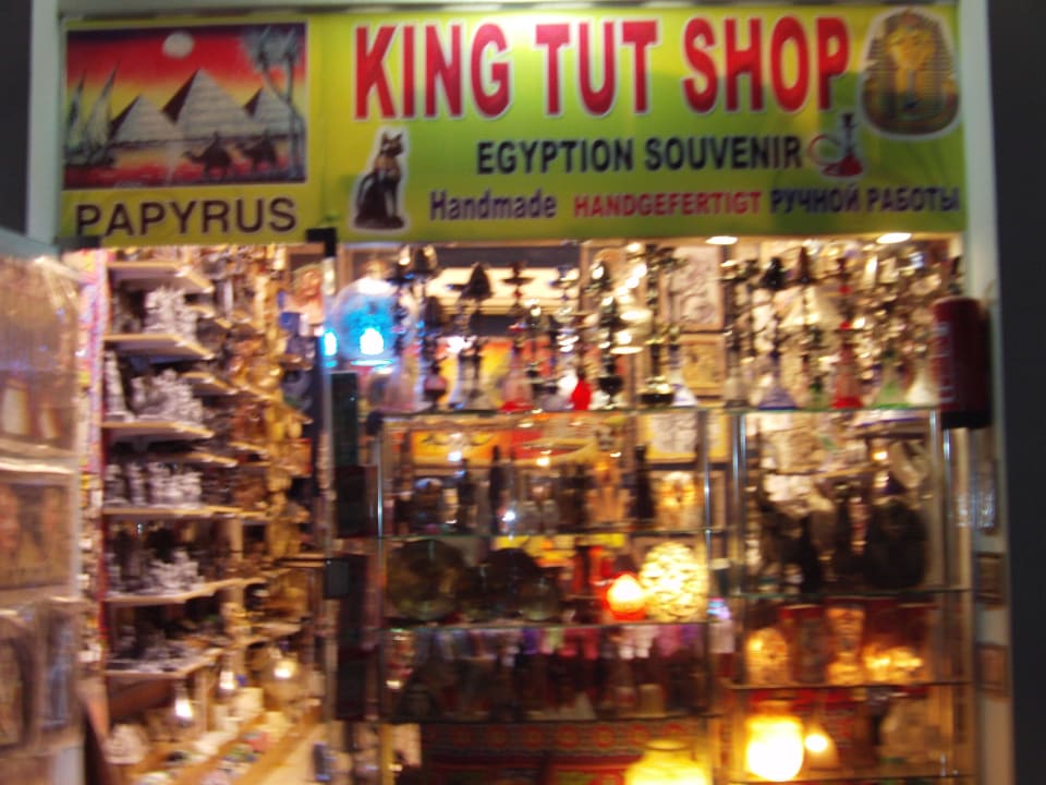 Geschäfte in der Hotelanlage Pickalbatros Dana Beach Resort - Hurghada