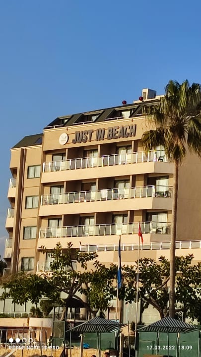 Außenansicht Aska Hotel Just in Beach