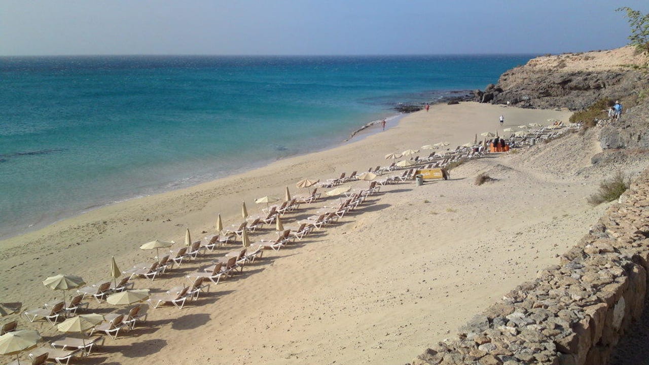 Strand vor dem Hotel H10 Tindaya