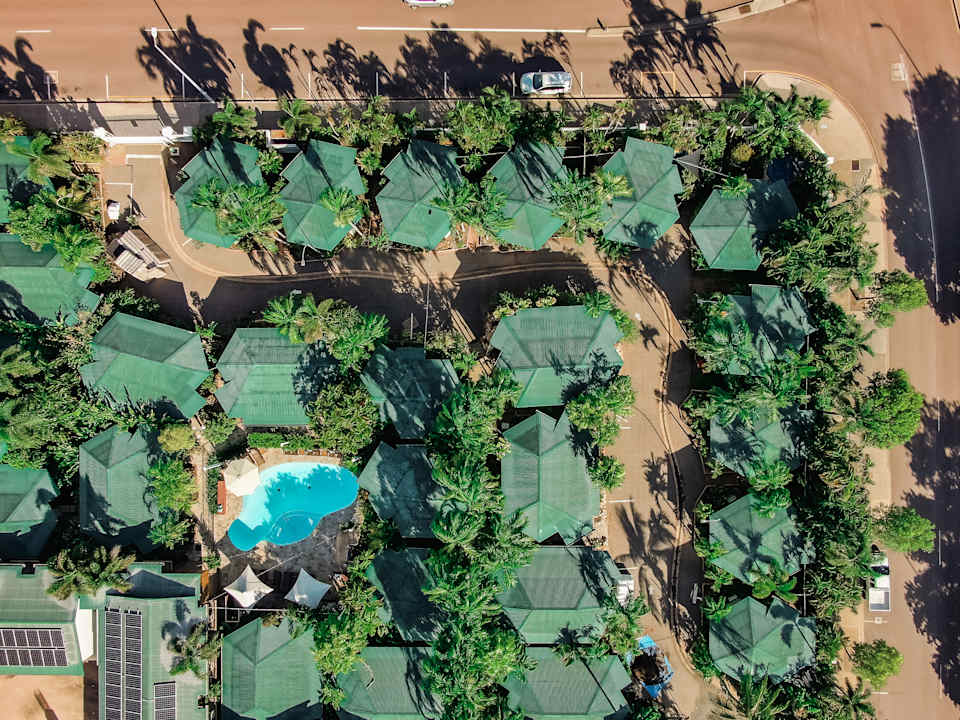 Gartenanlage Hotel Palms City Resort