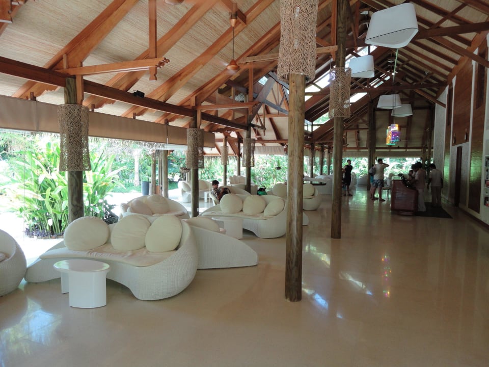 Offene Lobby Kuramathi Maldives