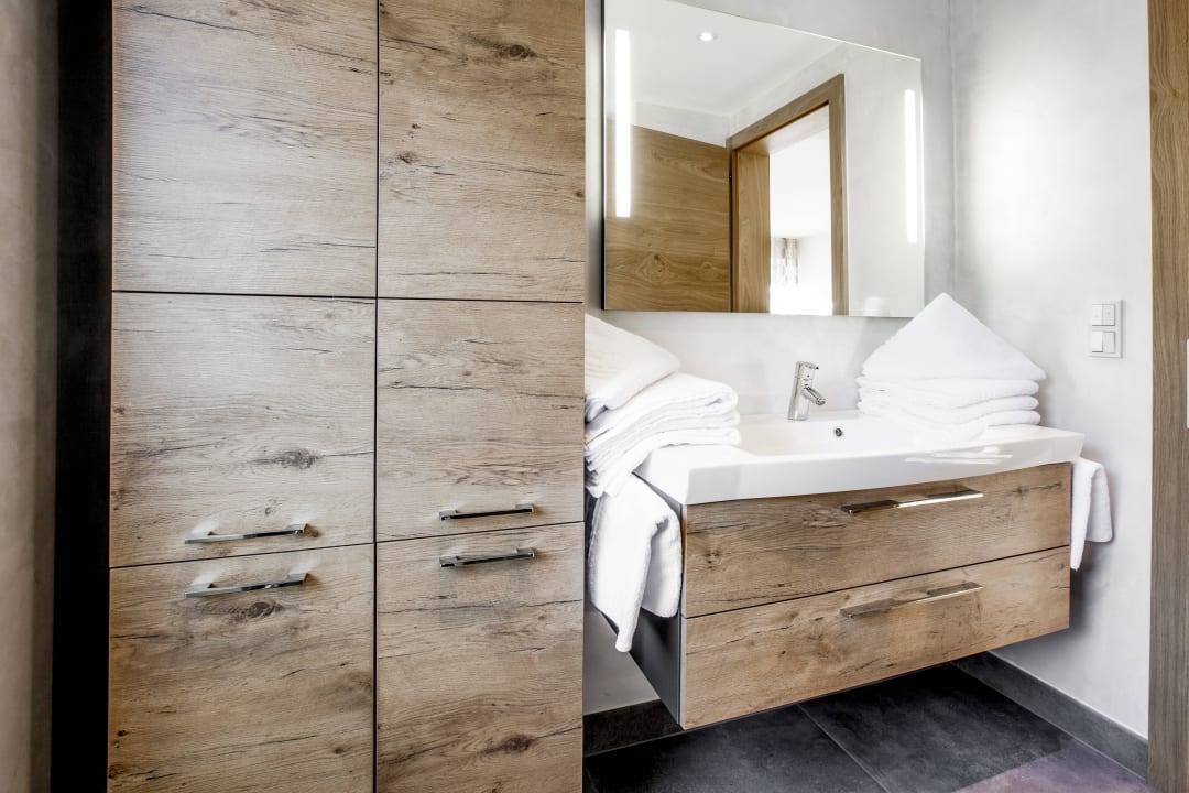Beispiel Badezimmer Sonnental Residenz - Appartementhaus in Kitzbühel