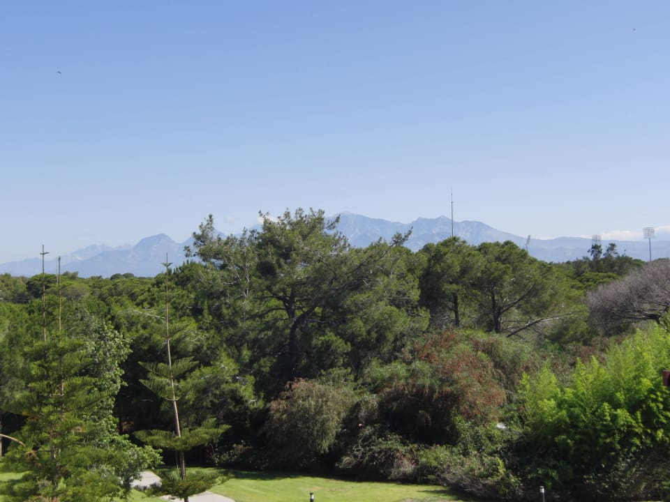 Die Aussicht vom Balkon Asteria Family Belek