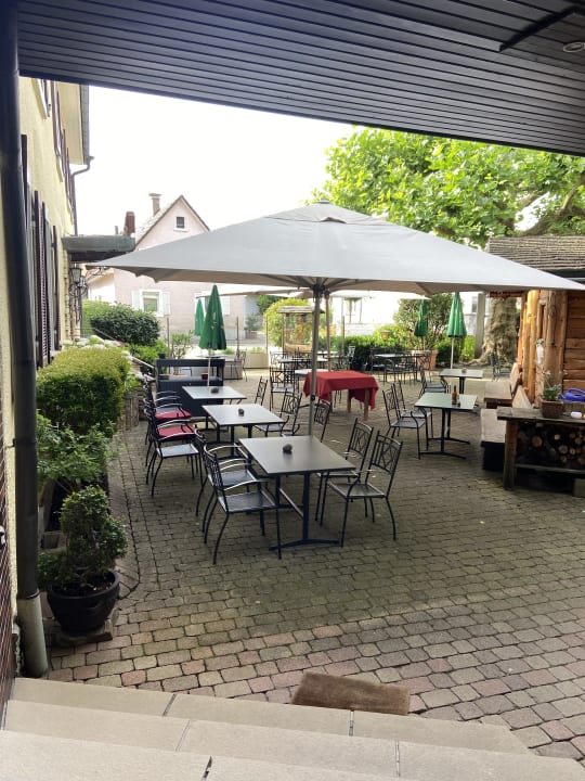 Gartenanlage Badischer Landgasthof Hirsch