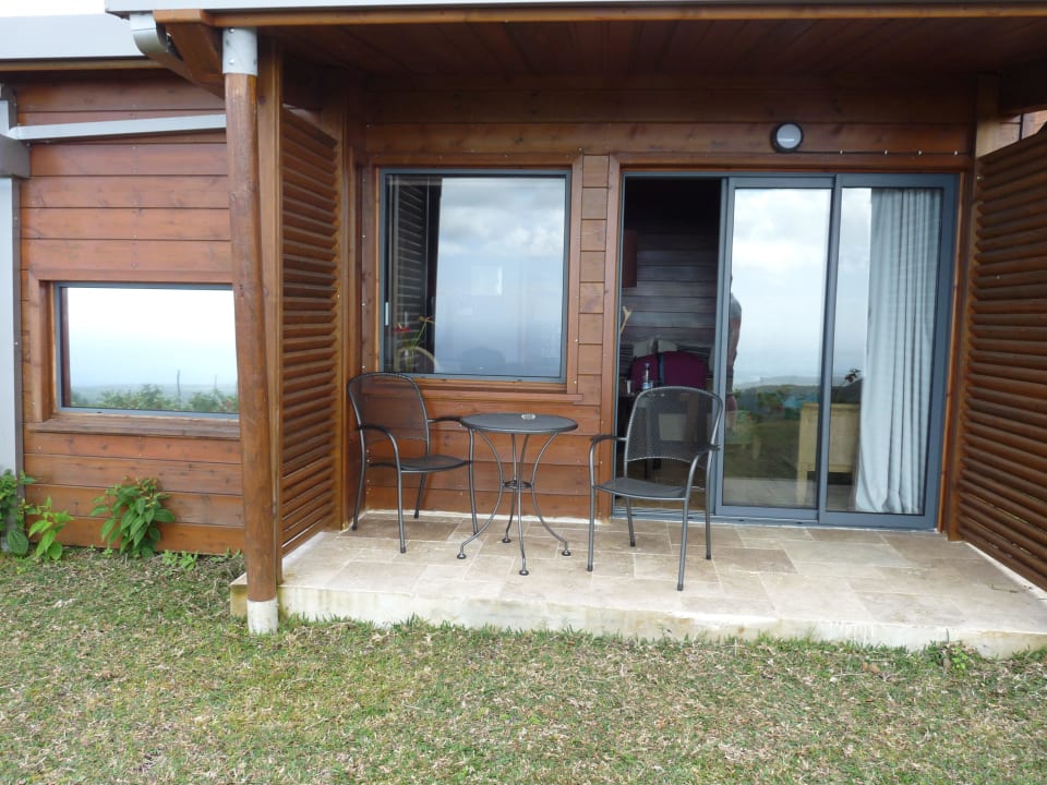 Unser Zimmer von Außen Diana Dea Lodge