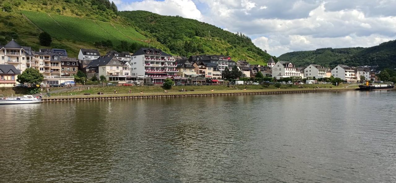 Außenansicht Moselstern Hotel Brixiade & Triton