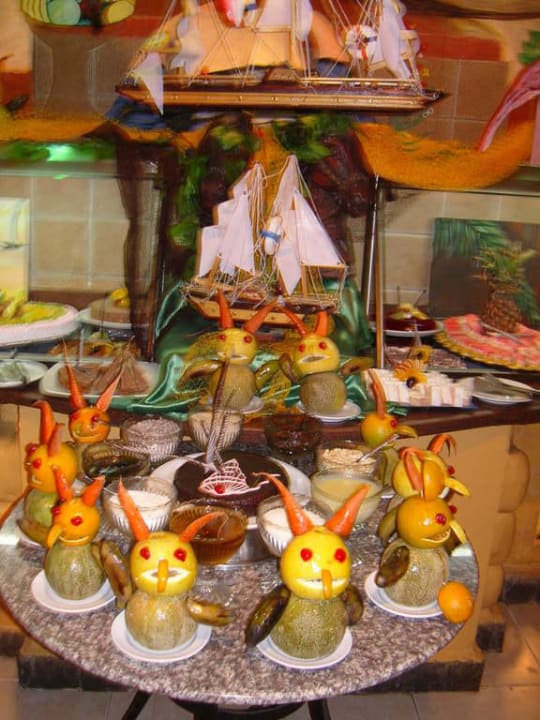 Buffet Pickalbatros Alf Leila Wa Leila Resort - Neverland Hurghada
