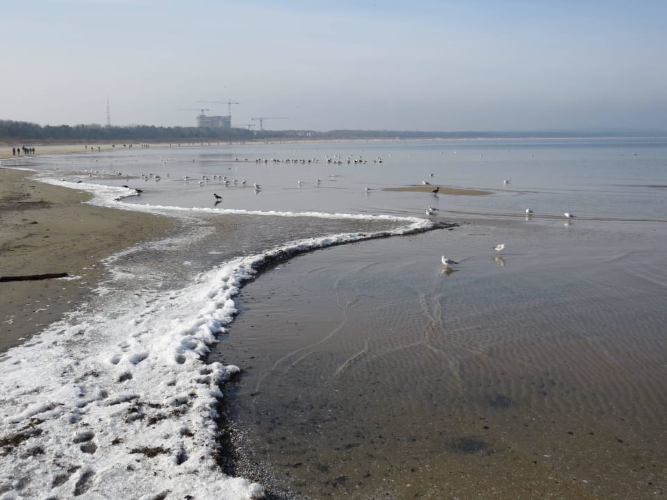 Viel Platz für Strandspaziergänger Hotel Admirał
