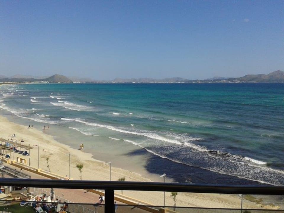 Ausblick zur Meerseite Zimmer 502 THB Gran Bahía