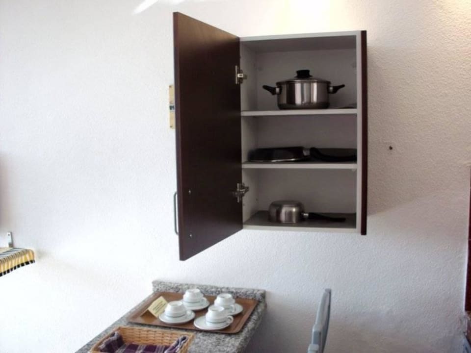 Spärliche Küchen-Ausstattung Apartment Miriam